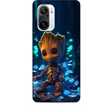 Lopard Xiaomi Redmi K40 Pro Kılıf Caliburn 26 Bebek Groot Soft Kapak