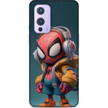 Lopard Oneplus 9 Kılıf Caliburn 25 Spiderman Bebek Soyulmayan Kılıf