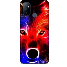 Lopard Oneplus Nord N100 Kılıf Caliburn 16 Kurt Colorful Hediyelik Kılıf