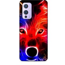 Lopard Oneplus 9 Kılıf Caliburn 16 Kurt Colorful Hediyelik Kılıf