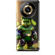 Lopard Realme 11 Pro Plus Kılıf Caliburn 24 Hulk Bebek Darbe Emici Kılıf