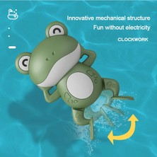 No.6 Tarzı Bebek Banyo Oyuncakları Çocuklar Için Onths Yüzme Havuzu Su Oyunu Wind-Up Clockwork Hayvanlar Çocuklar Için Kurbağa Su Oyuncakları Hediyeler (Yurt Dışından)