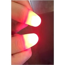 Işıklı Parmak Parmakları LED Hileler Başparmak Sahne Işıklı Parmak Parmakları Oyuncak Parmak Hileleri Başparmak Sahne (Yurt Dışından)
