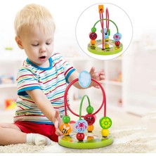 Pengfu Shop OKYANUS047 Stili Montessori Bebek Oyuncakları Ahşap Roller Coaster Boncuk Labirent Toddler Erken Öğrenme Eğitim Bulmaca Matematik Oyuncak Çocuklar Için Yıllar (Yurt Dışından)