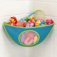 Sarı Stil Yeni Sevimli Hayvan Banyo Oyuncakları Çocuklar Bebek Düzenli Depolama Emme Banyo Küvet Bebek Asılı Çanta Sepet Örgü Saklama Çantası Su Oyuncakları (Yurt Dışından)