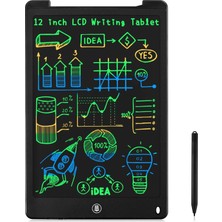 9.5 Inç Tek Mavi Tarzı Inç Silinebilir LCD Yazma Gra Tablet Not Defteri Çizim Tahtası Renkli Ekranlı Çocuklar Için Eğitici Oyuncaklar (Yurt Dışından)