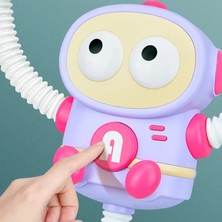 Ayı Stili Elektrikli Duş Su Püskürtme Banyo Oyuncakları Kawaii Salyangoz Ayı Robot Modeli Yağmurlama Çocuklar Çocuklar Için Bebek Banyo Küvet Musluk (Yurt Dışından)