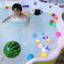 Bir Stil Bebek Suyu Yanıp Sönen Yüzen Hayvanlar Çocuklar Otomatik LED Aydınlatmalı Plaj Oyun Oyuncakları Çocuklar Için Banyo B (Yurt Dışından)