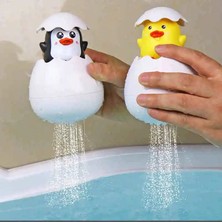 Pengfu Shop 1 Adet Penguen Tarzı Bebek Banyo Oyuncak Çocuklar Sevimli Ördek Penguen Yumurta Su Sprey Yağmurlama Banyo Yağmurlama Duş Yüzme Su Oyuncakları Çocuklar Için Hediye (Yurt Dışından)
