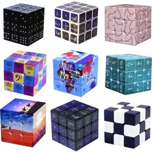 No.8 Stili Magic Cube Profesyonel Kabartmalı Braille Hız Küp Bulmaca Neo Cubo Magico Çocuklar Için Eğitici Oyuncaklar Hediye Fikirleri (Yurt Dışından)