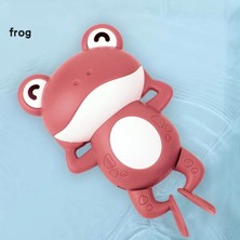 KURBAĞA-DD574C Stili Karikatür Kurbağa Banyo Oyuncak Bebek Yüzme Havuzu Banyo Duş Oyunu Hayvan Kurmalı Saat Oyuncak Çocuk Çocuk Su Oyuncak Noel Hediyesi (Yurt Dışından)