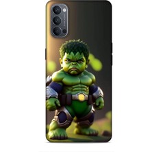 Lopard Oppo Reno 4 Kılıf Caliburn 24 Hulk Bebek Darbe Emici Kılıf