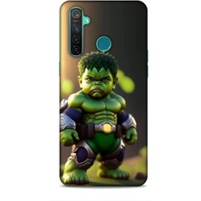 Lopard Realme 5 Pro Kılıf Caliburn 24 Hulk Bebek Darbe Emici Kılıf