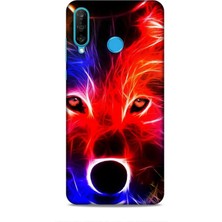 Lopard Huawei P30 Kılıf Caliburn 16 Kurt Colorful Hediyelik Kılıf