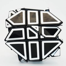 Blackbase Hollowkırmızı Stil Lefun Fangcun Ghost 6cm Küp Magico 3x3 Garip Şekilli Küp Sihirli Bulmaca Hollow Sticker Speedcube Eğitici Oyuncaklar Hayalet Küp (Yurt Dışından)