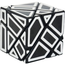 Blackbase Hollowkırmızı Stil Lefun Fangcun Ghost 6cm Küp Magico 3x3 Garip Şekilli Küp Sihirli Bulmaca Hollow Sticker Speedcube Eğitici Oyuncaklar Hayalet Küp (Yurt Dışından)