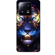 Lopard Xiaomi Mi 13T Kılıf Caliburn 12 Aslan Colorful Tasarım Kılıf