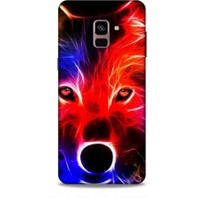 Lopard Samsung Galaxy A8 Plus 2018 Kılıf Caliburn 16 Kurt Colorful Hediyelik Kılıf