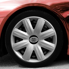 PackGar Peugeot 106 14 Inç Jant Kapağı Amblemli Gri 4'lü Takım 116