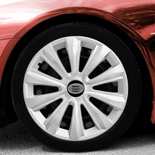 PackGar Nissan Primera 15 Inç Jant Kapağı Amblemli Gri 4'lü Takım 117