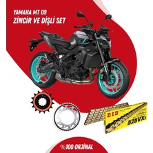 DID Yamaha mt 09 13-20 Dıd Vx3 Gold Zincir Dişli Set