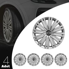 Rand Auto Skoda Superb 14 Inç Jant Kapağı Amblemli Gri 4'lü Takım 125