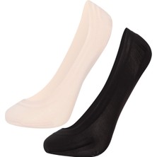 DeFacto Kadın Lazer Kesim 2'li Microfiber Babet Çorap B6059AXNS