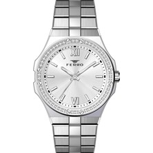 Ferro FL21358A-A 34 mm Gri Kadın Kol Saati