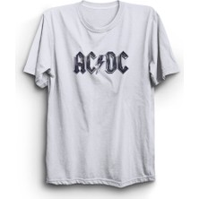 The Fame Acdc, Metallic Logo, Rock Metal Müzik Grubu Tişörtü