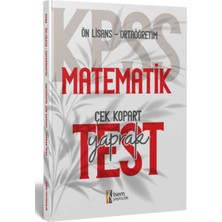 İSEM Yayıncılık 2024 Kpss Ortaöğretim Ön Lisans Matematik Çek Kopart Yaprak Test