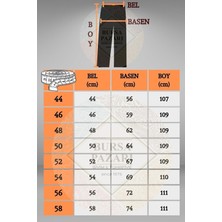 BURSPA Rahat Kesim Pamuklu Keten Haki Baba Pantolon