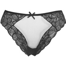 Weweus Siyah Bayan Dantelli Külot 2326