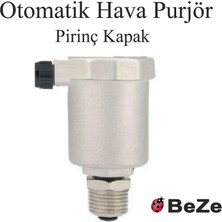 Beze Otomatik Purjör Hava Atma Alma Tahliye Cihazı 1/2 ’’