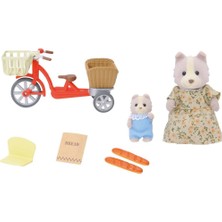 Sylvanian Families 4281 Sylvanian Families, Köpek Ailesi ve Bisikleti, +3 Yaş