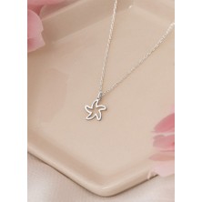 Dkmn Silver Içi Boş Deniz Yıldızı Kolye