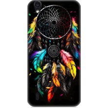 Teknomeg Vestel 5000 Uyumlu Renki Dream Catcher Düş Kapanı Desenli Silikon Kılıf