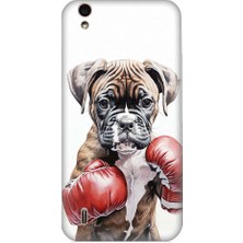 Teknomeg Vestel 5530 Uyumlu Boksör Köpek Desenli Silikon Kılıf