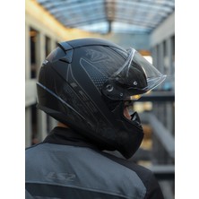 Ls2 Rapıd 2 Crypt Mat Siyah Kask