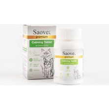 Saovet Calming Tablet Kediler ve Köpekler Için Sakinleştirici Tablet 75GR