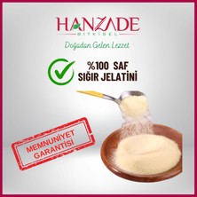 Hanzade Bitkisel Toz Jelatin 250 gr %100 Saf Sığır Jelatini 240 Bloom