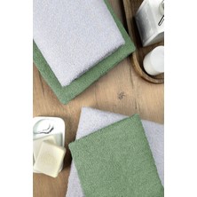 Mira Home 4 Lü Banyo Havlusu Takımı Soft Büyük Havlulu Pamuklu Havlu Seti 90X150 cm Beyaz