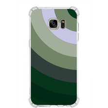 PrintiFy  Samsung Galaxy S7 Edge Köşe Korumalı Antişok Kapak Renk Cümbüşü Tasarımlı Silikon Kılıf