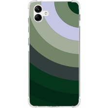 PrintiFy  Samsung Galaxy A05 Köşe Korumalı Antişok Kapak Renk Cümbüşü Tasarımlı Şeffaf Kılıf