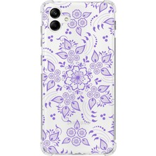 PrintiFy  Samsung Galaxy A05 Köşe Korumalı Antişok Kapak Nostalji Desen Tasarımlı Şeffaf Kılıf