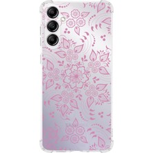 PrintiFy  Samsung Galaxy A15 Uyumlu Köşe Korumalı Antişok Kapak Nostalji Desen Tasarımlı Şeffaf Silikon Kılıf