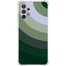PrintiFy  Samsung Galaxy A32 Köşe Korumalı Antişok Kapak Renk Cümbüşü Tasarımlı Silikon Kılıf