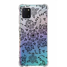 PrintiFy  Samsung Galaxy Note 10 Lite Köşe Korumalı Antişok Kapak Nostalji Desen Tasarımlı Şeffaf Kılıf
