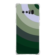 PrintiFy  Samsung Galaxy Note8 Köşe Korumalı Antişok Kapak Renk Cümbüşü Tasarımlı Silikon Kılıf