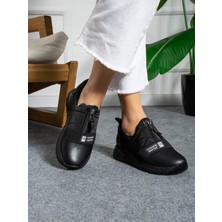 Alemdar Shoes Alexa Siyah Paraşut Kadın Sneakers