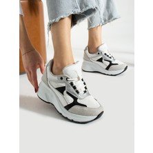 Alemdar Shoes Davina Beyaz  Kadın Sneakers